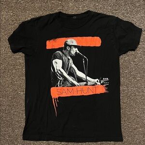 Sam Hunt Black Graphic T-Shirt